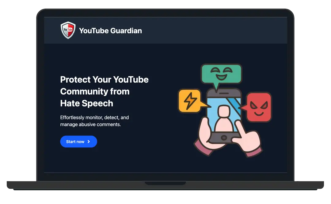 YouTube Guardian screenshot